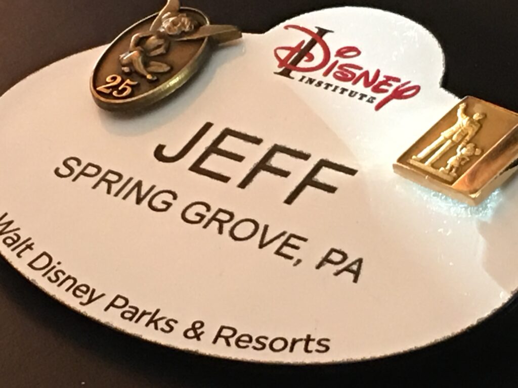 Disney Institute Cast Member Nametag