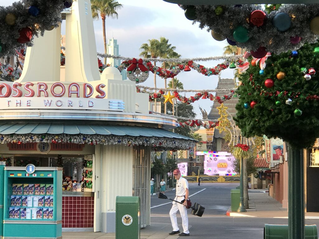 Disney's Hollywood Studios before park opening